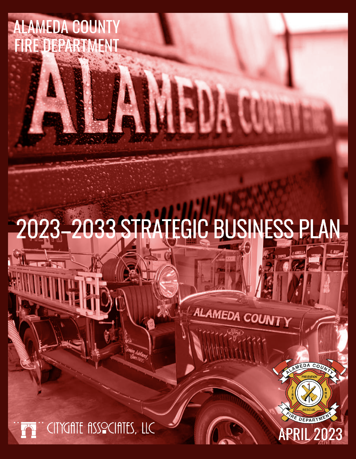 strategic business plan document cover